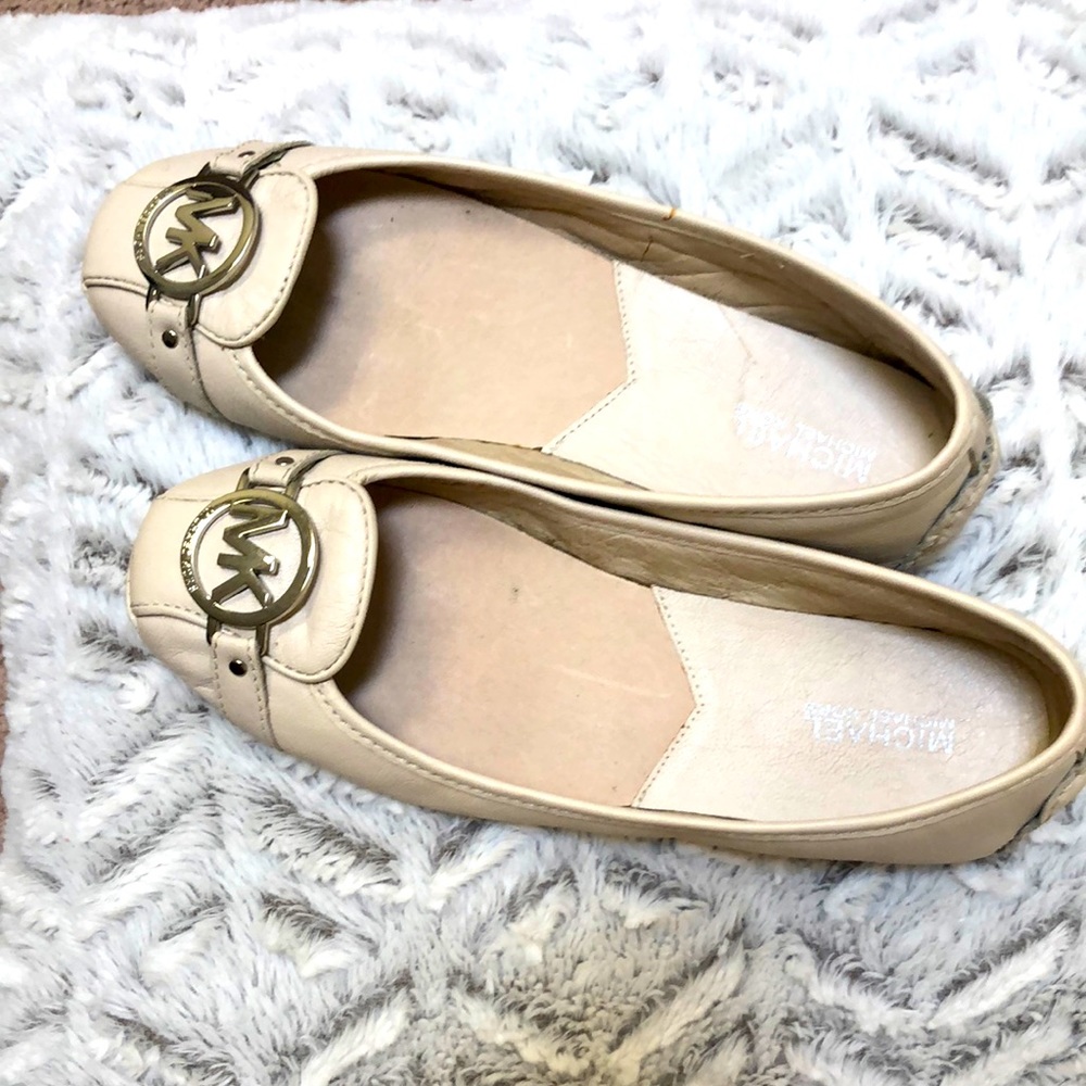 Leather Michael Kors flats